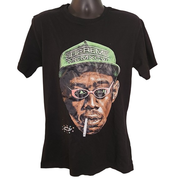 Tyler The Creator Supreme MCMXCVI Graphic T-Shirt Pro Dada Black Mens Medium - Picture 1 of 6